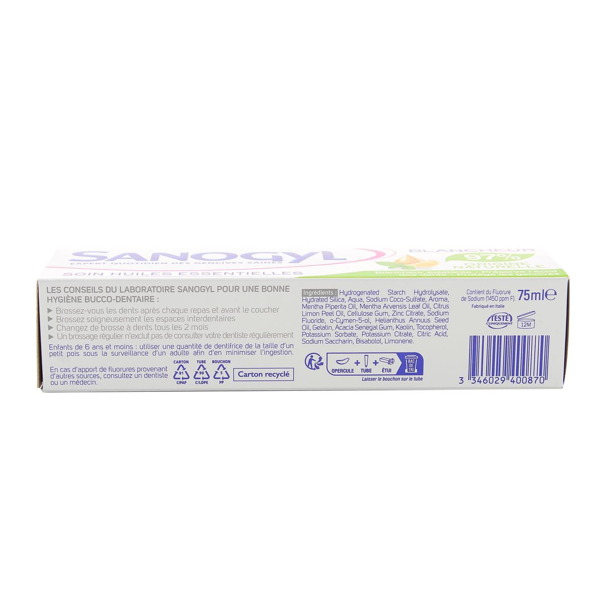 3346029400870 - Sanogyl - Dentifrice blancheur