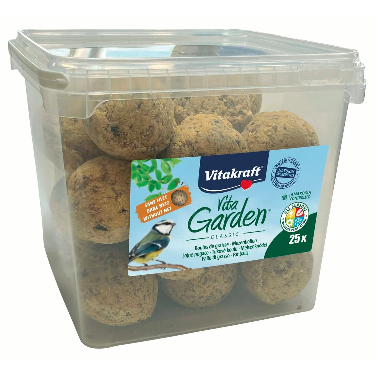 4008239581570 - Vitakraft - 25 Boules de Graisse sans Filet