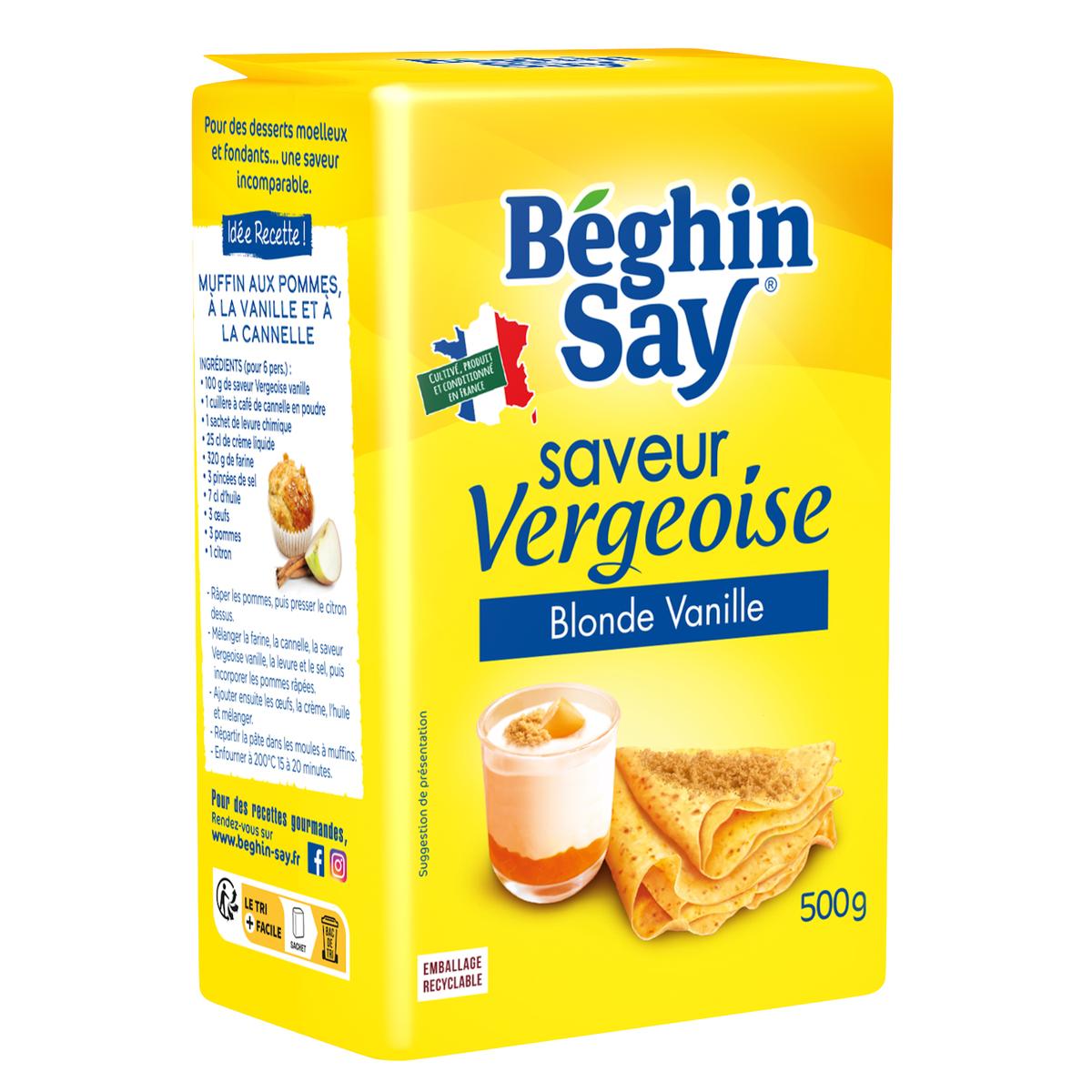 3174660092570 - Beghin Say - Sucre Vergeoise Blonde Vanille