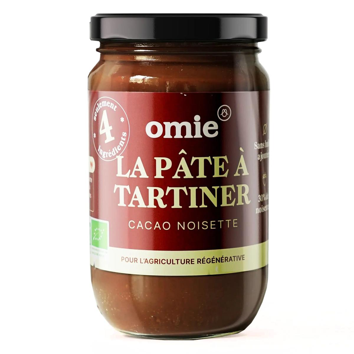 3760325482970 - Omie - Pâte à tartiner Cacao Noisettes Bio - 4 ingrédients