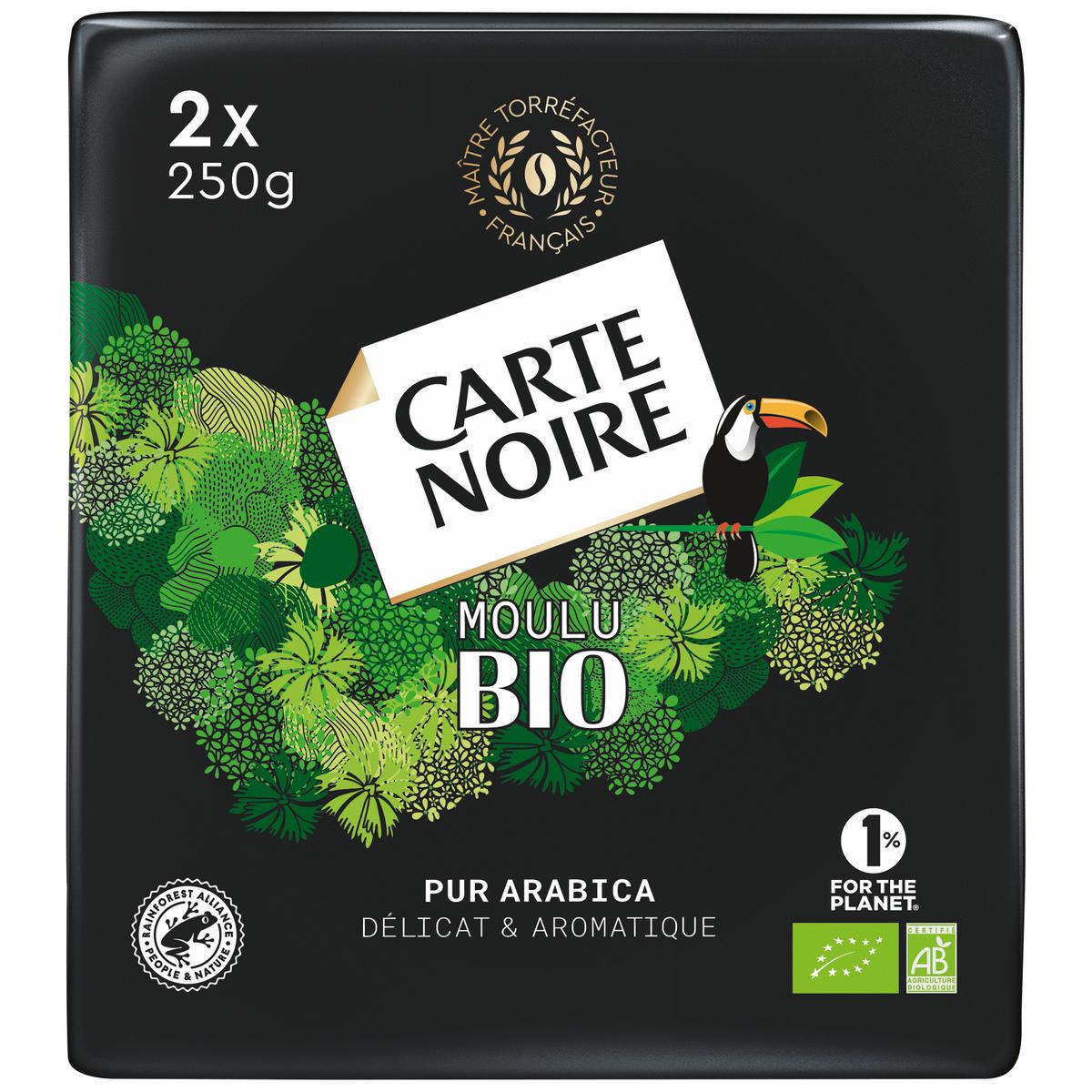 8000070023970 - Carte Noire - Café moulu bio délicat et aromatique