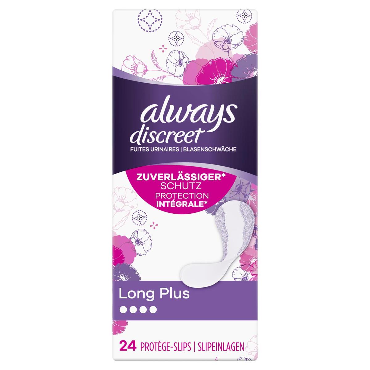 4015400844570 - Always Discreet - Protège-slips pour fuite urinaire