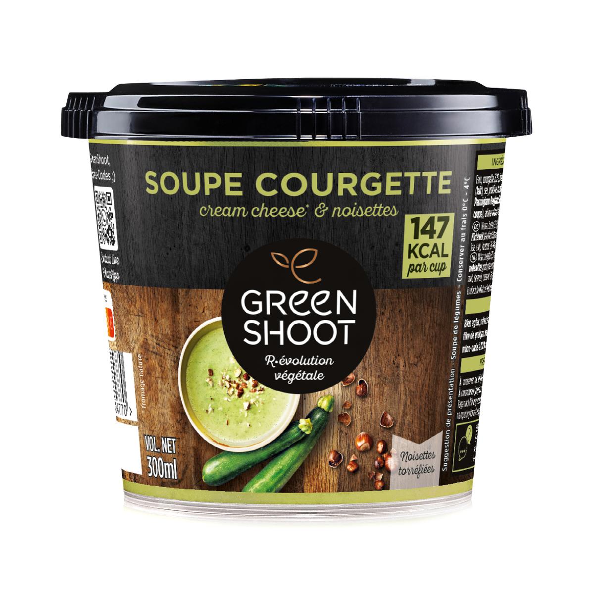 3760132084770 - Greenshoot - Soupe Fraîche Courgette, Cream Cheese*, Noisette