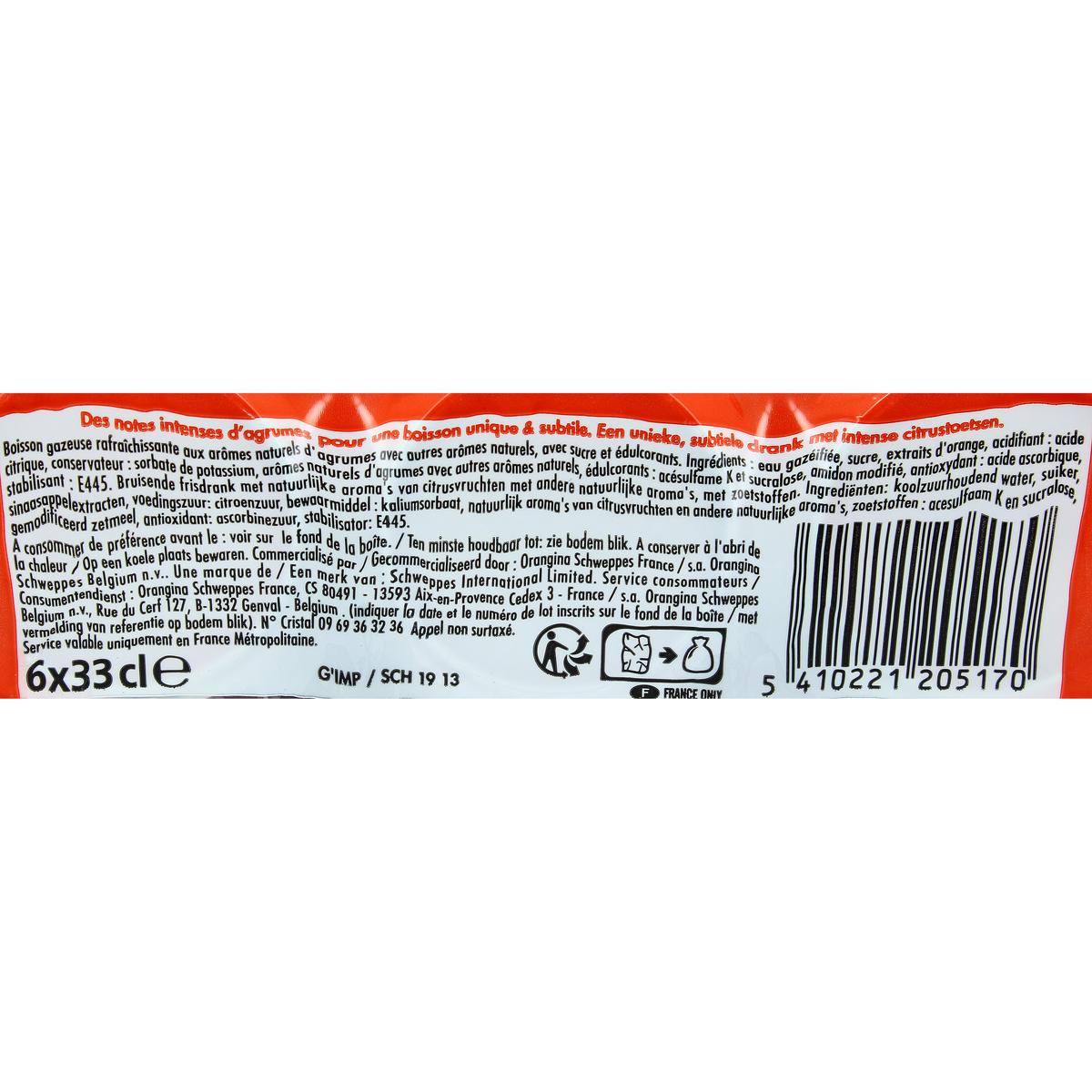 5410221205170 - Schweppes - Soda saveur Agrumes
