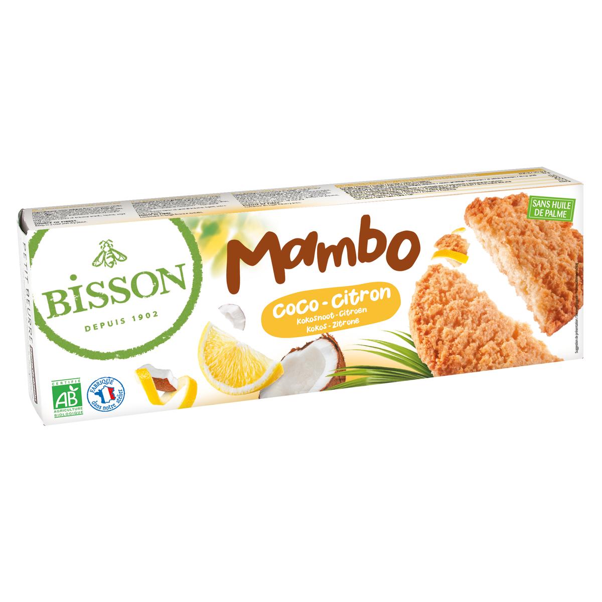 3380380086670 - Bisson - Sablés Mambo coco citron bio