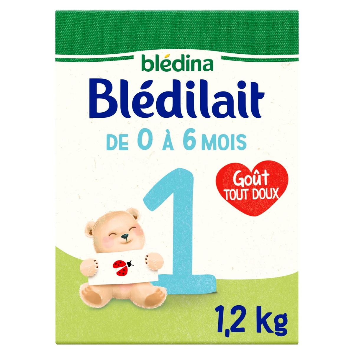 3041091477170 - Blédina - Blédilait - Lait bébé en poudre 1er âge, 0-6 mois
