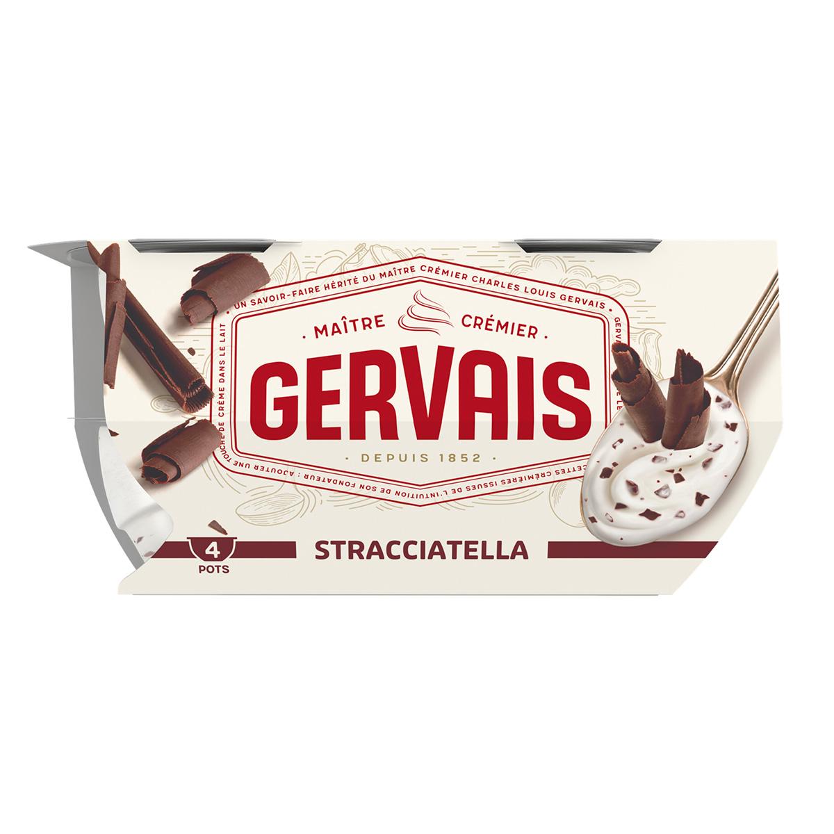 3033491920271 - Charles Gervais de Danone - Yaourts Stracciatella