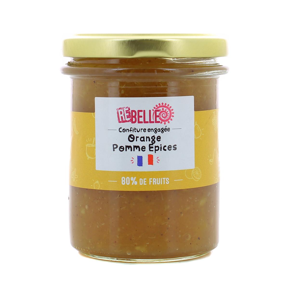 3760262730271 - Re-Belle - Confiture Orange Pomme aux épices
