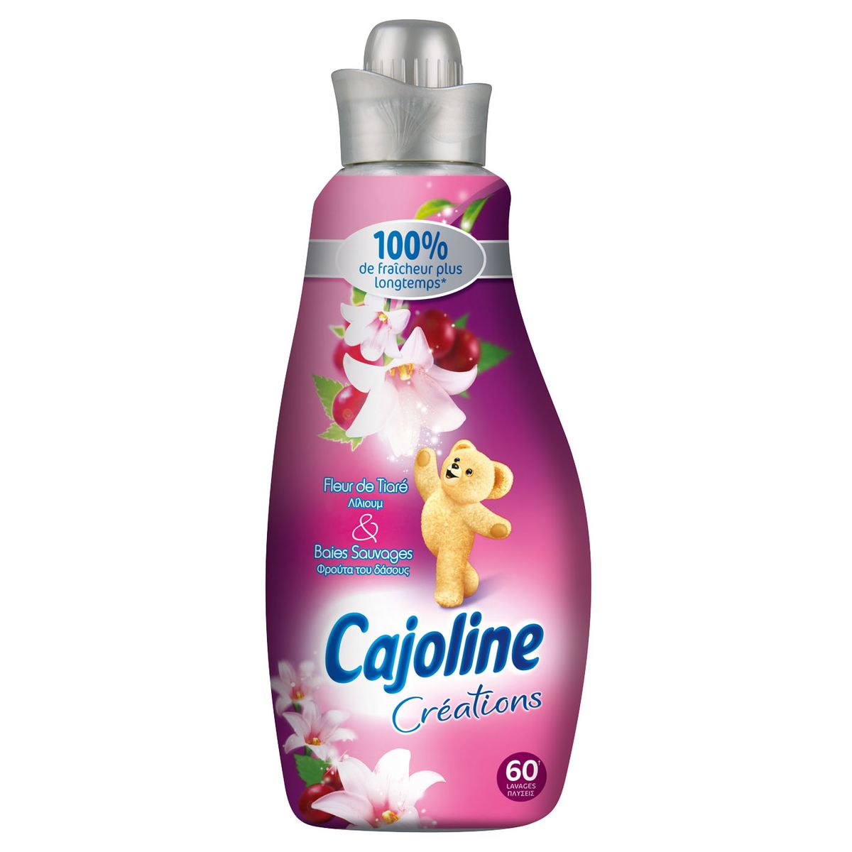 Cajoline Adoucissant brin de folie fleur de tiare & baies sauvages 54 ...