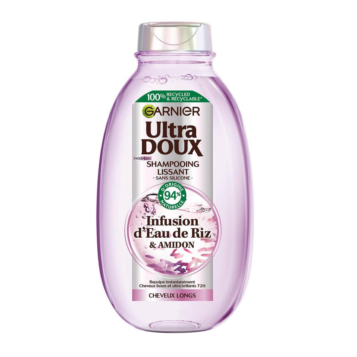 3600542572071 - Garnier - Ultra Doux - Shampooing Infusion d'eau de riz & Amidon