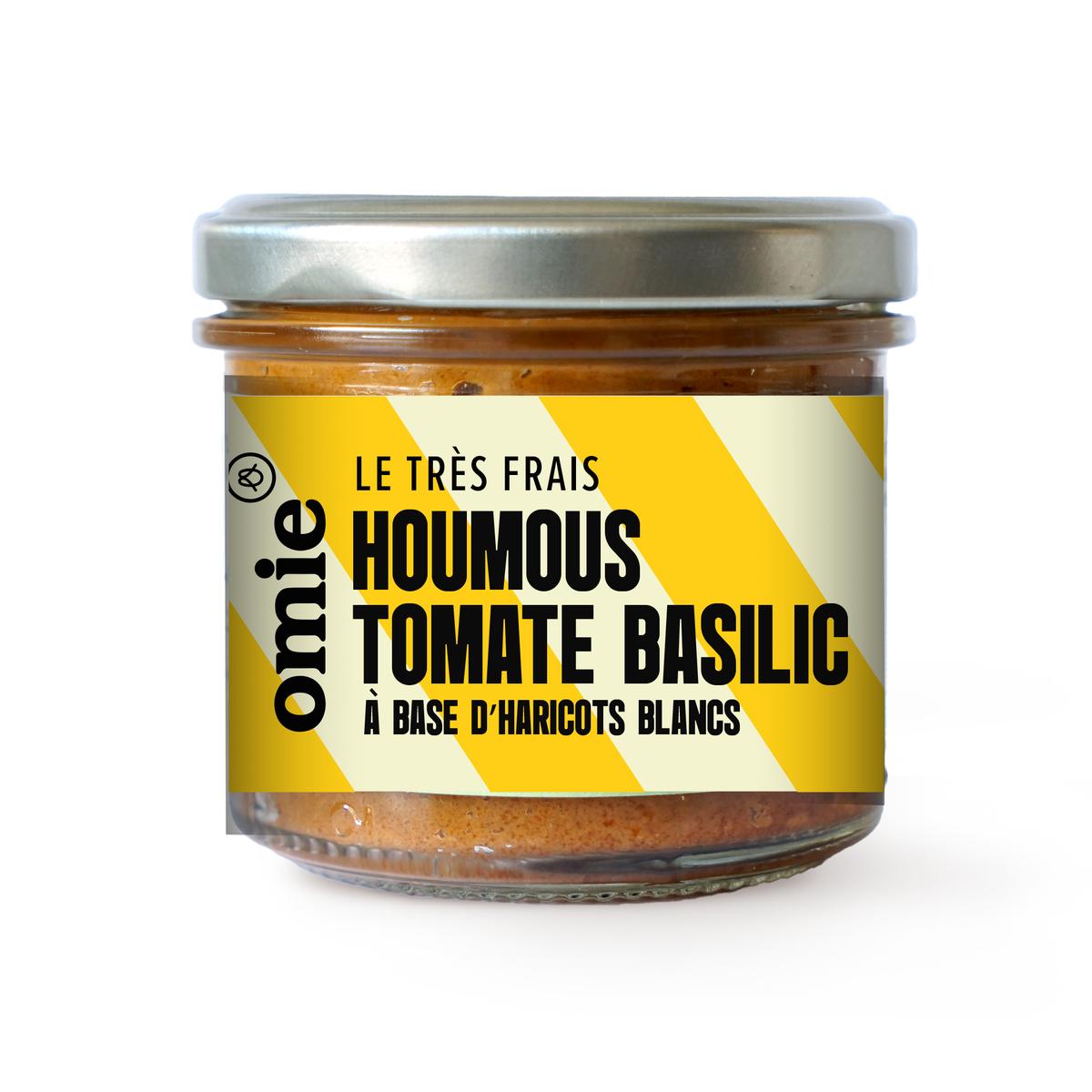 3760325484271 - Omie - Houmous Tomate Basilic et Haricots Blancs Bio
