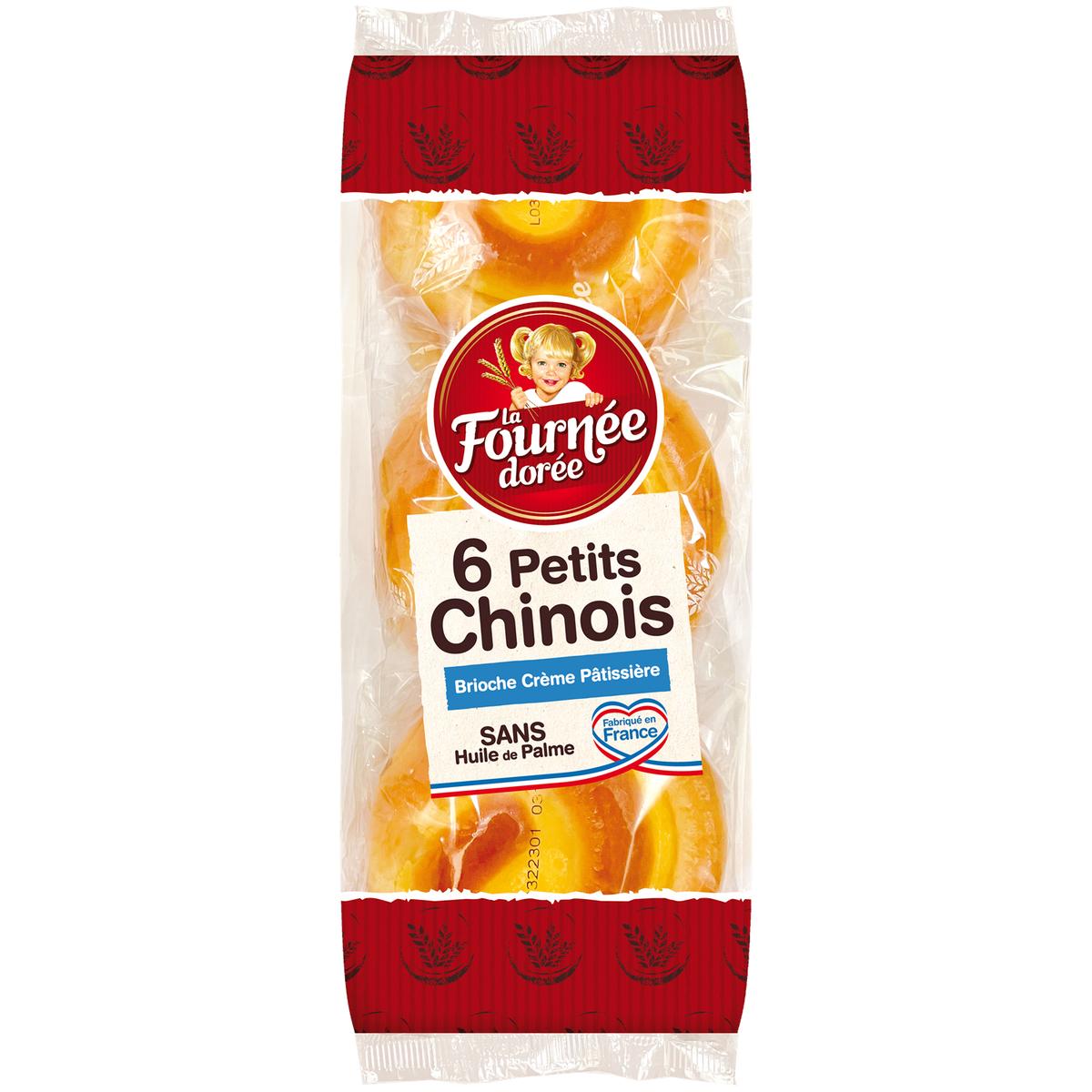3587221125271 - La Fournée Dorée - Petits Chinois à la Crème Pâtissière