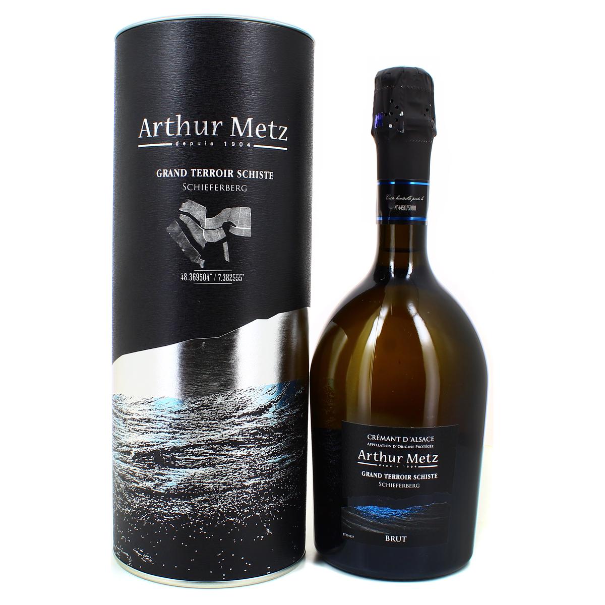 3183520705871 - Crémant d'Alsace AOP - Arthur Metz cuvée Schiste Schieferberg