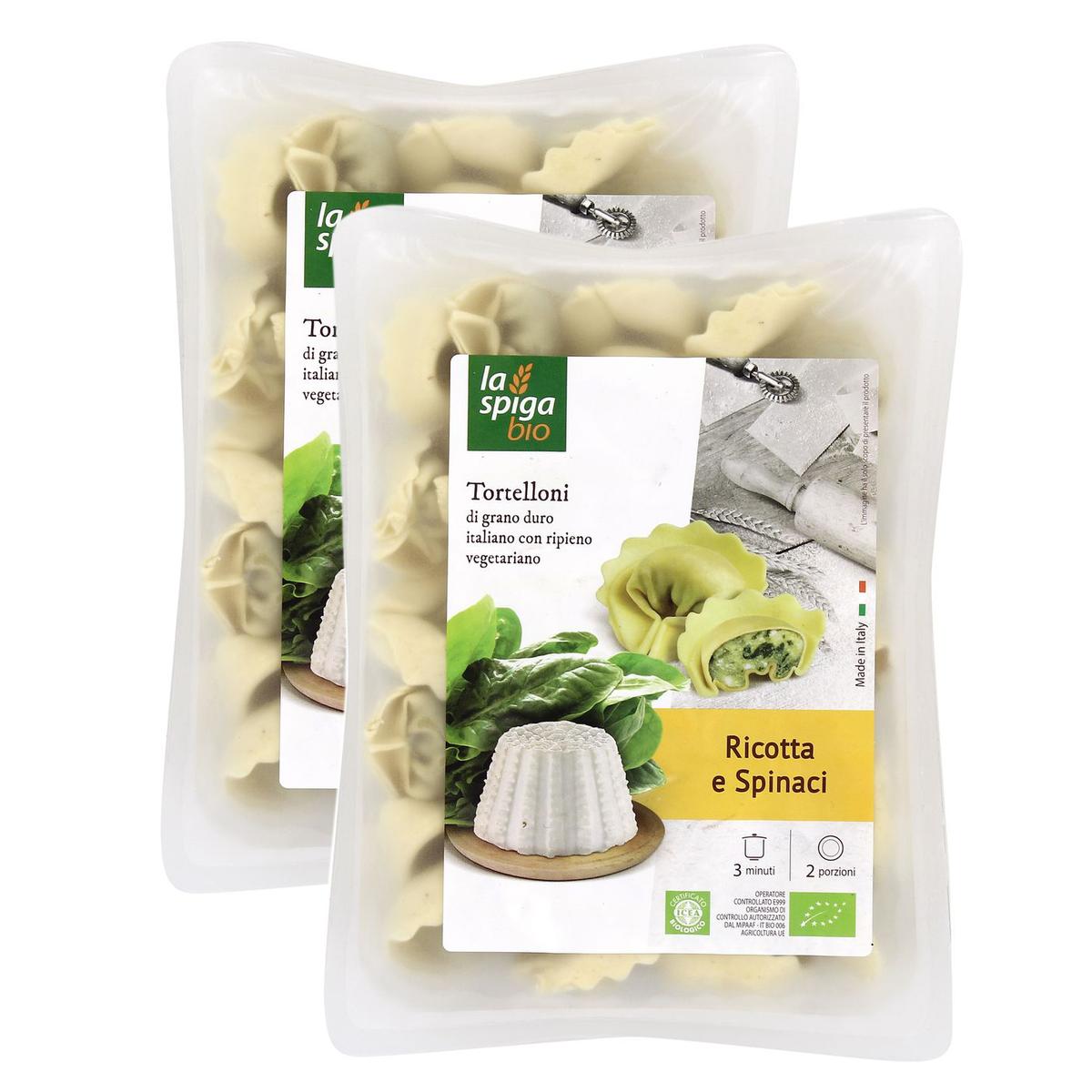 2050000306471 - La Spiga Bio - Tortelloni Ricotta Epinards Bio