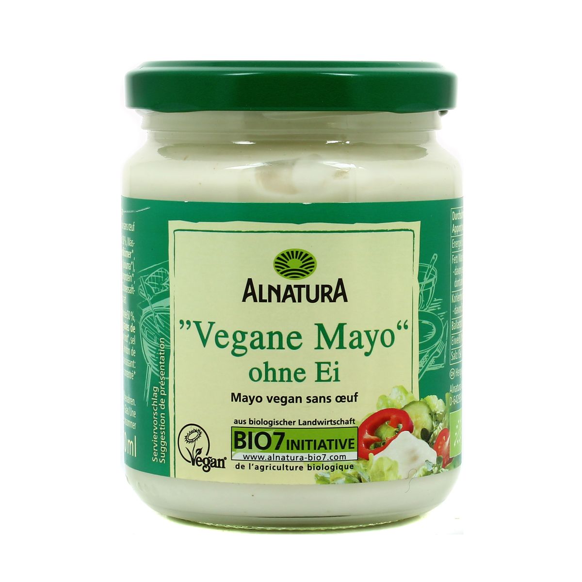 Livraison à domicile Alnatura Mayonnaise vegan bio sans oeuf, 250 m