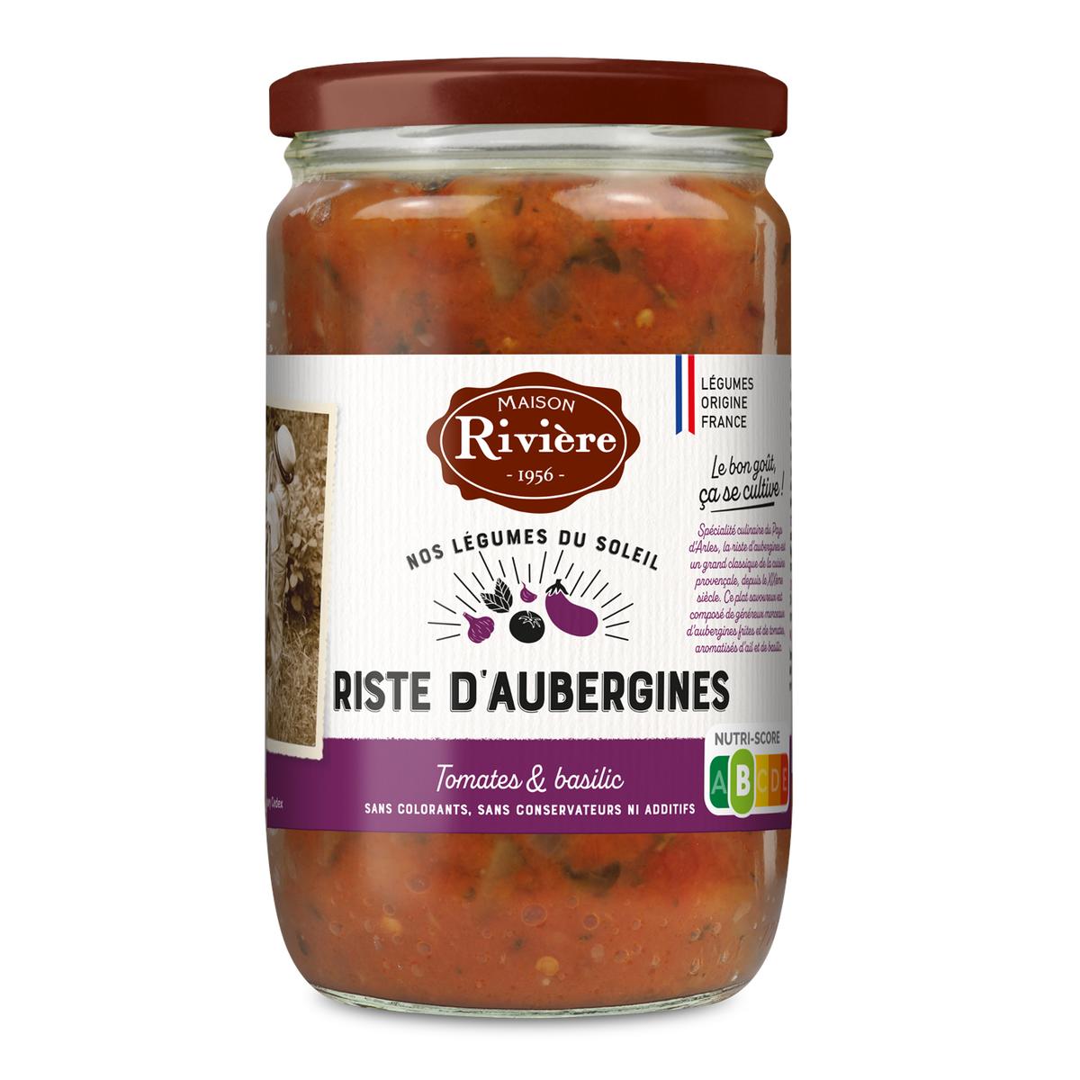 3375644007171 - Maison Rivière - Riste d'Aubergine en Bocal