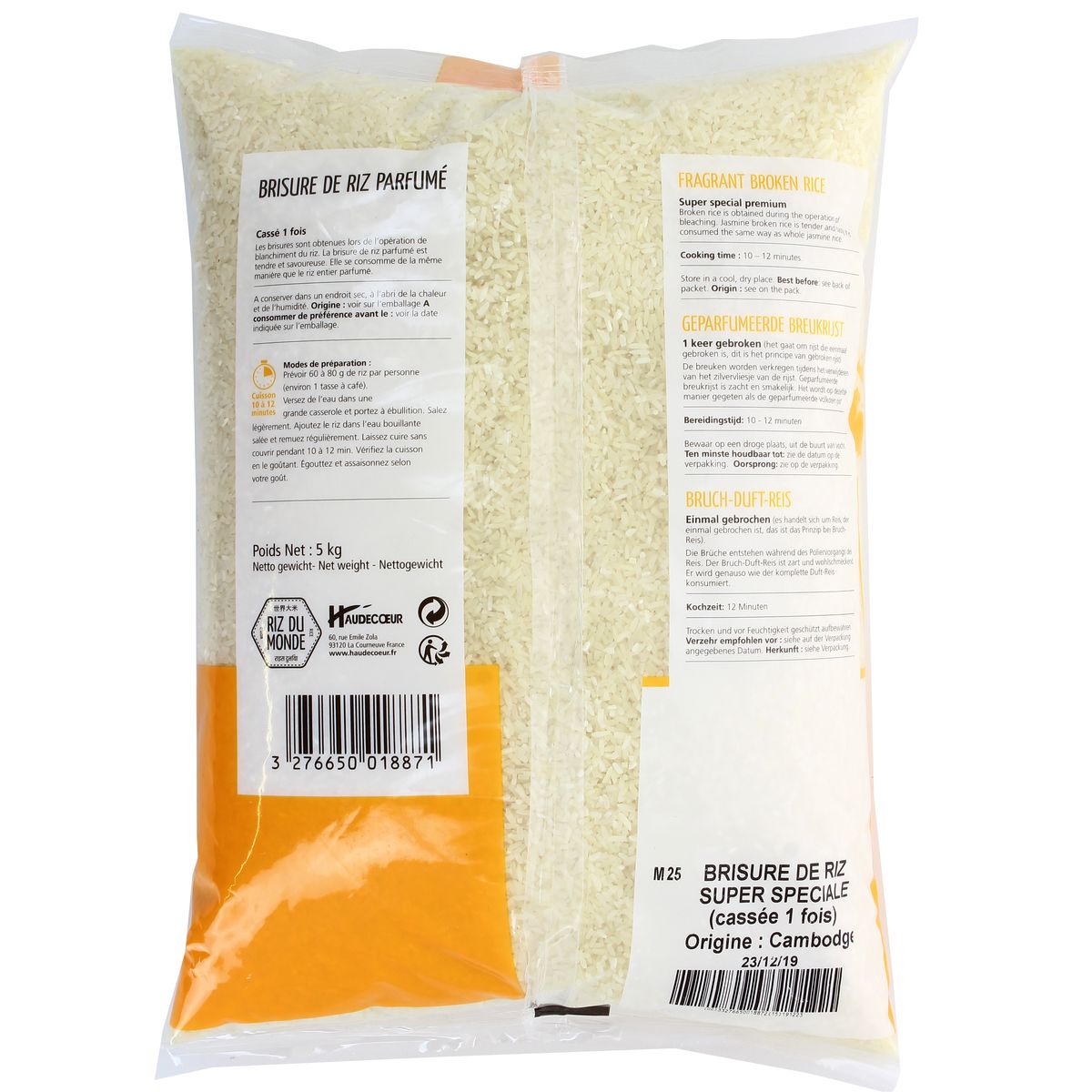 3276650018871 - Riz Du Monde - Brisure de riz parfumé