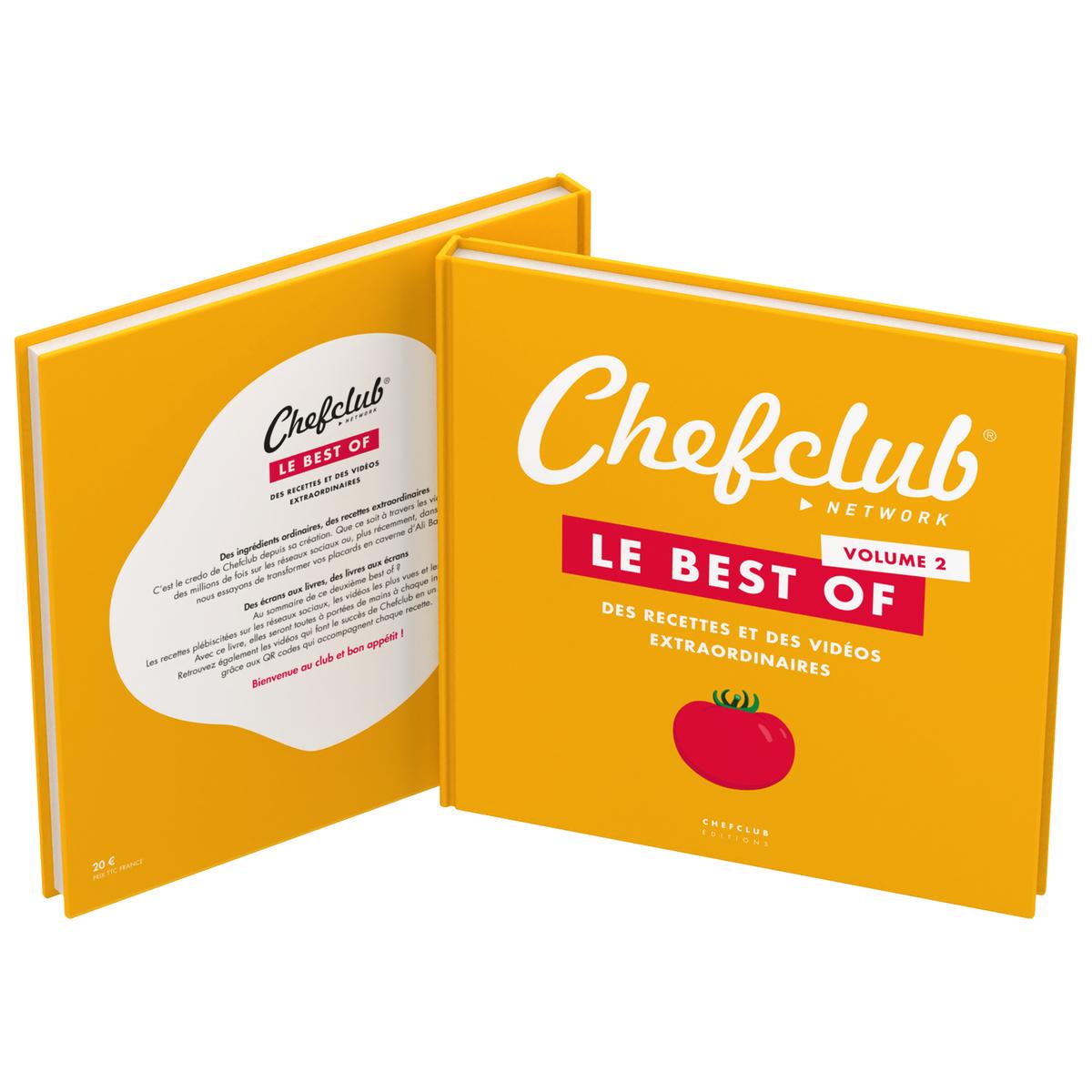 Chefclub Livre- 50 Recettes et vidéos extraordinaires- Best Of Volume 2