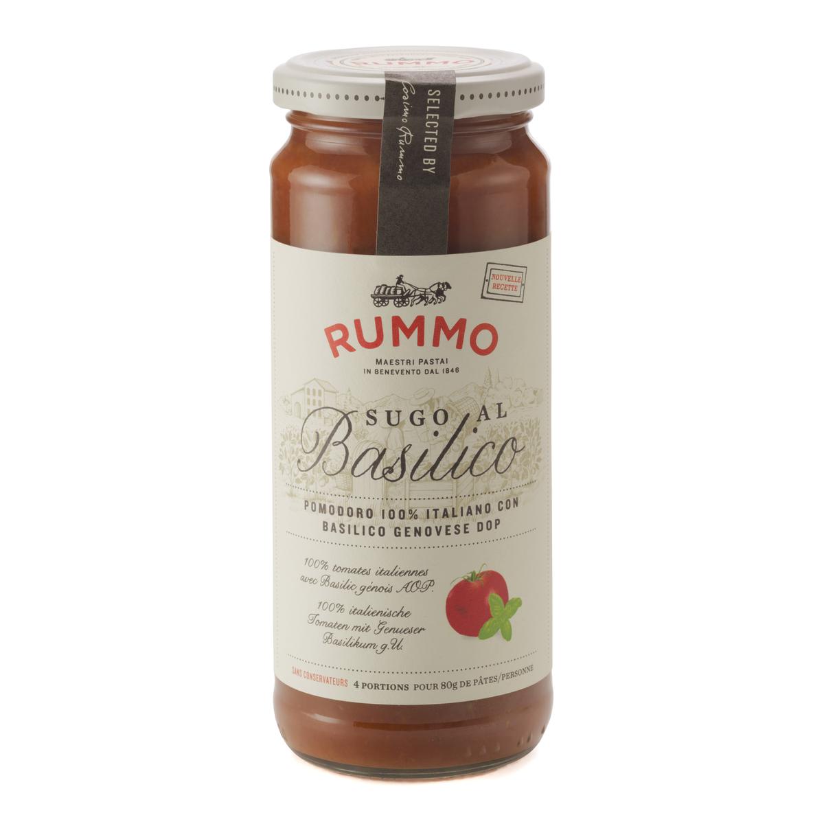 8008343299671 - Rummo - Sauce Tomates au Basilic