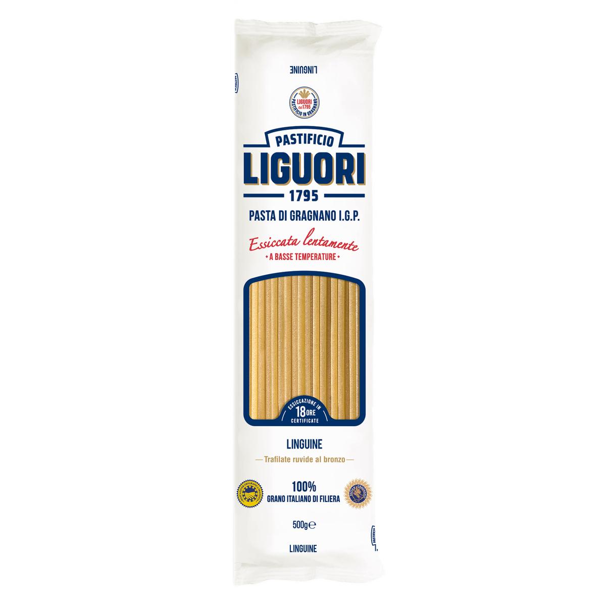 8008912010072 - Pastificio Liguori - Pâtes Linguine IGP Gragnano Premium