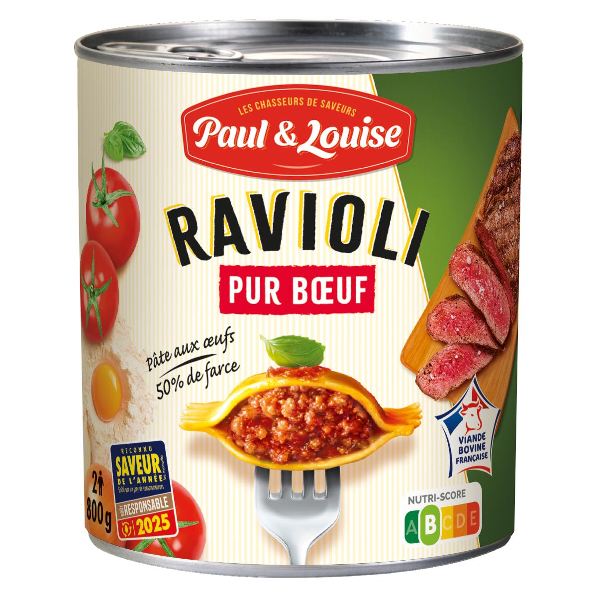 3379670021972 - Paul & Louise - Ravioli au Boeuf et Mascarpone