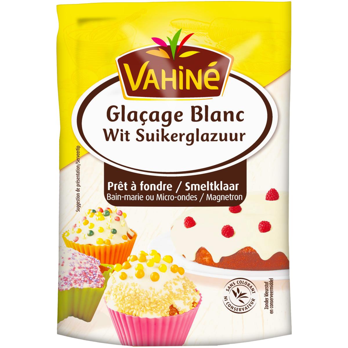 VAHINE - PÂTE A SUCRE BLANCHE 250g - Farine, Liants et Chapelure/Aide à la  Pâtisserie 