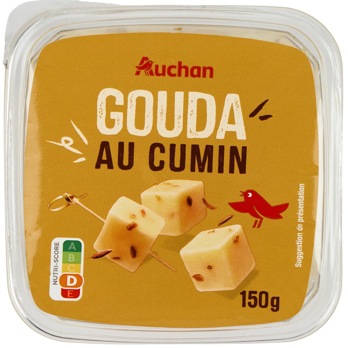3596710353972 - Auchan - Dès de gouda au cumin
