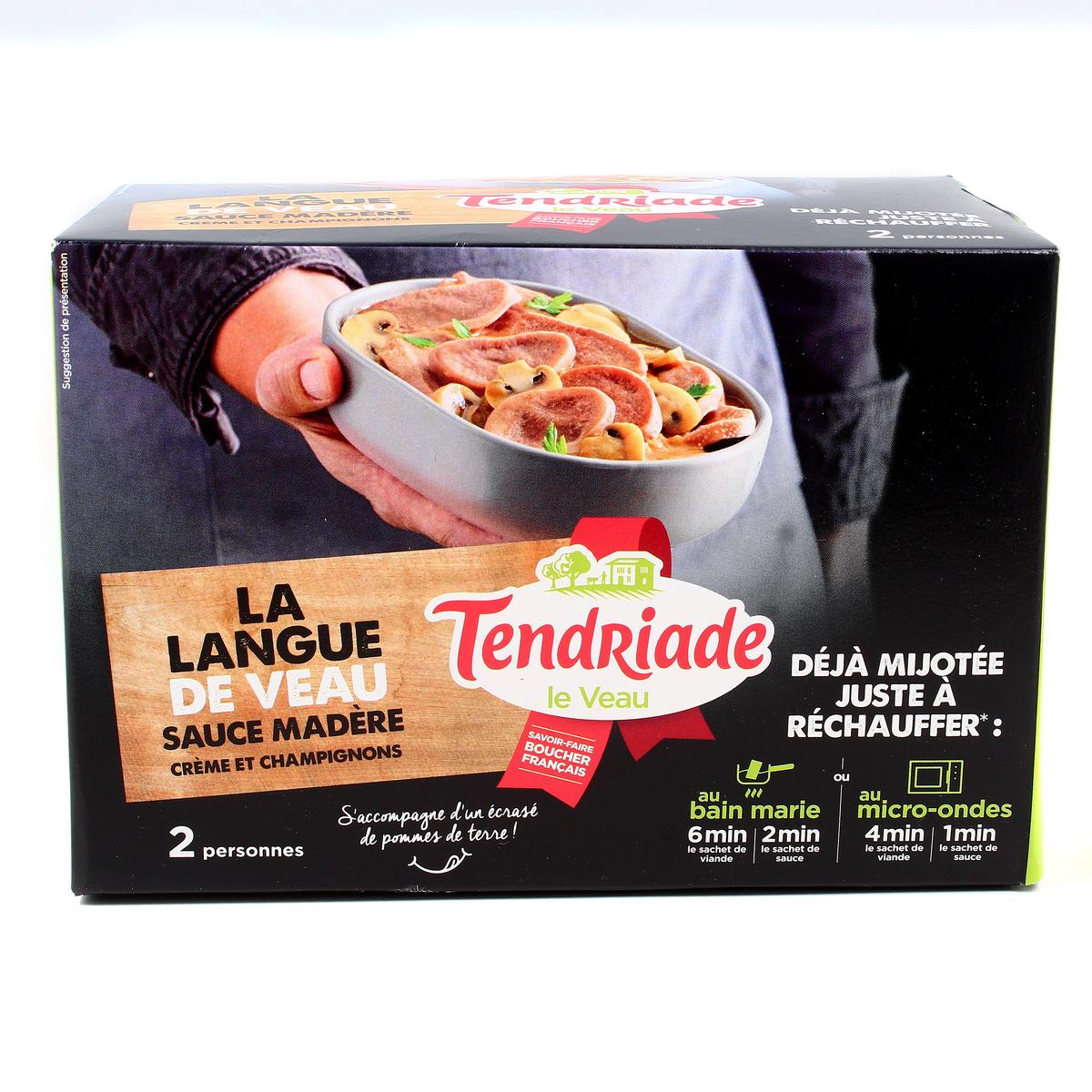 3384480034272 - Tendriade - Langue de Veau Sauce Madère