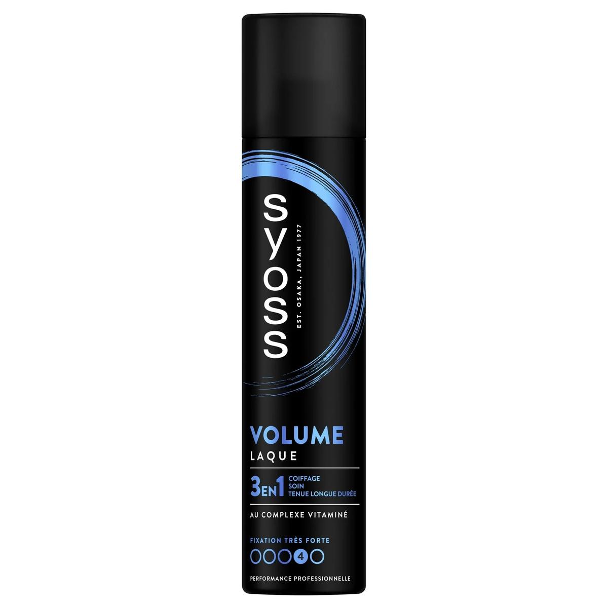 3178041365772 - Syoss - Laque 3 en 1 Volume N°4