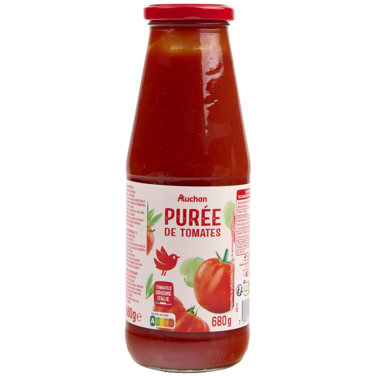 3596710545872 - Auchan - Purée de tomates en bouteille