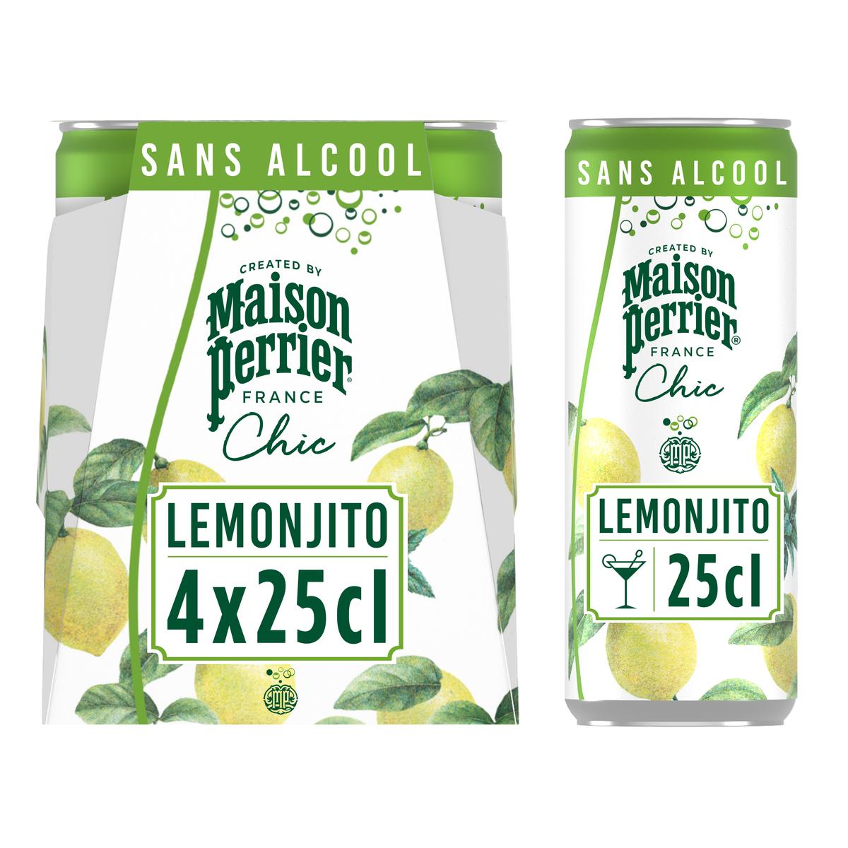 8445291045972 - Maison Perrier - Boisson Gazeuse Aromatisée Lemonjito