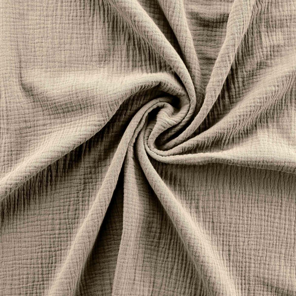 3574386447072 - Douceur D Interieur - Parure en gaze sable