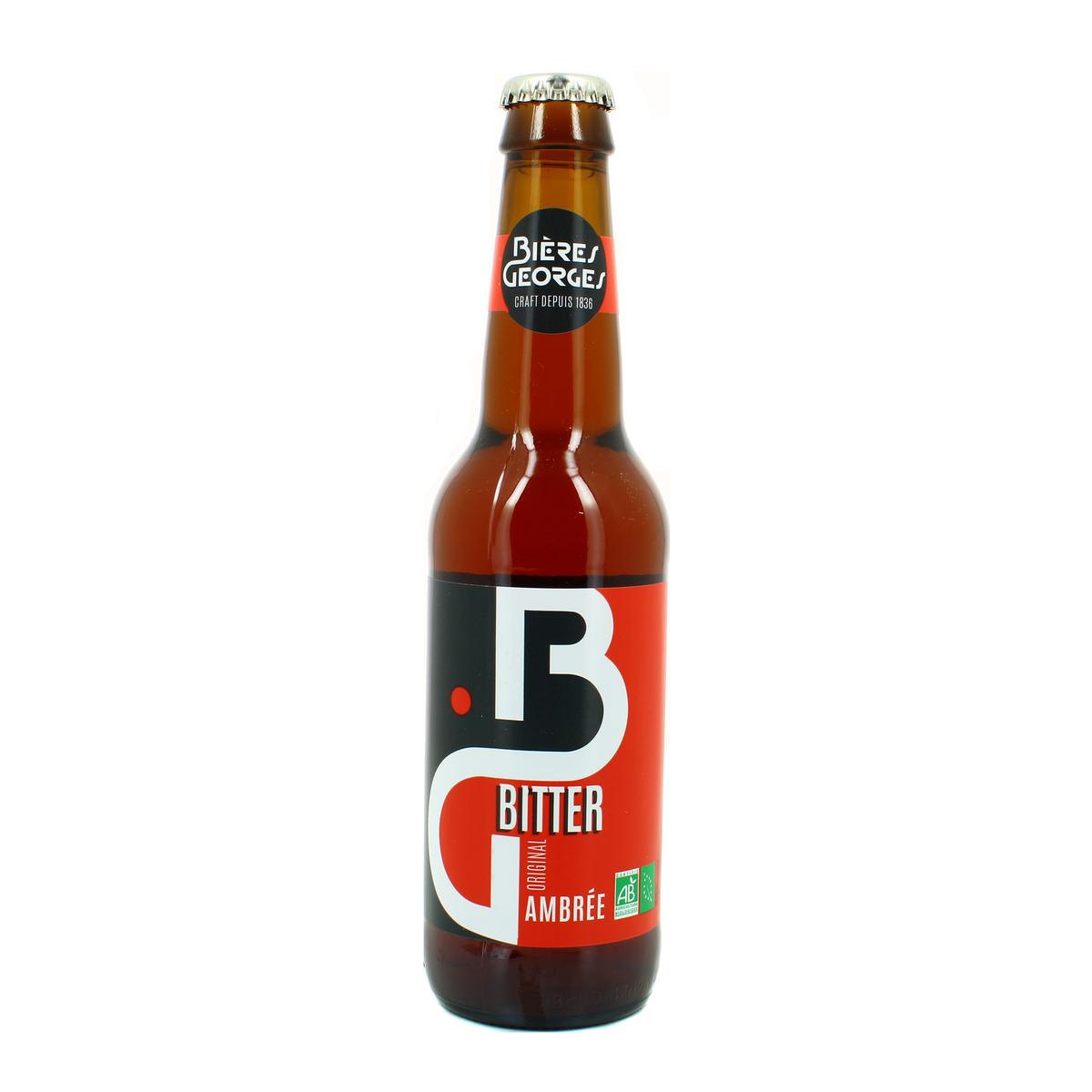 3760268370600 - Brasserie Georges - Bière ambrée 4,5°