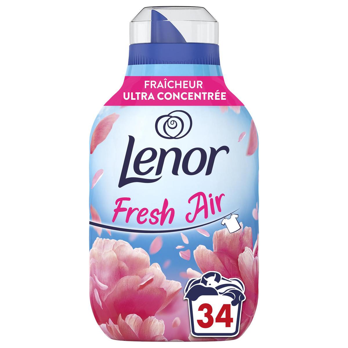 Lenor Lessive liquide Fraîcheur d'avril, 1.375 L, 25 lavages