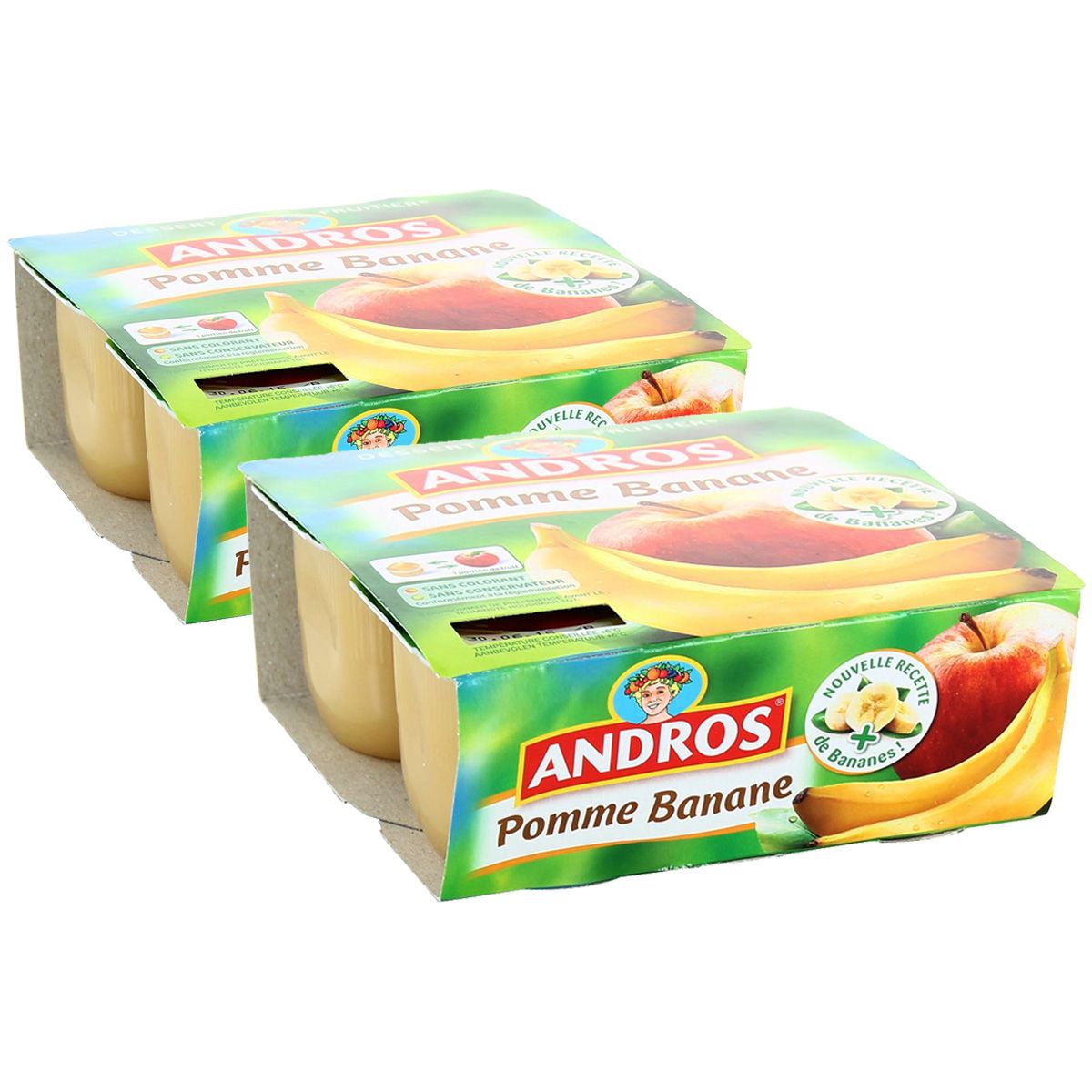 2050000310973 - Andros - Compote Pomme Banane