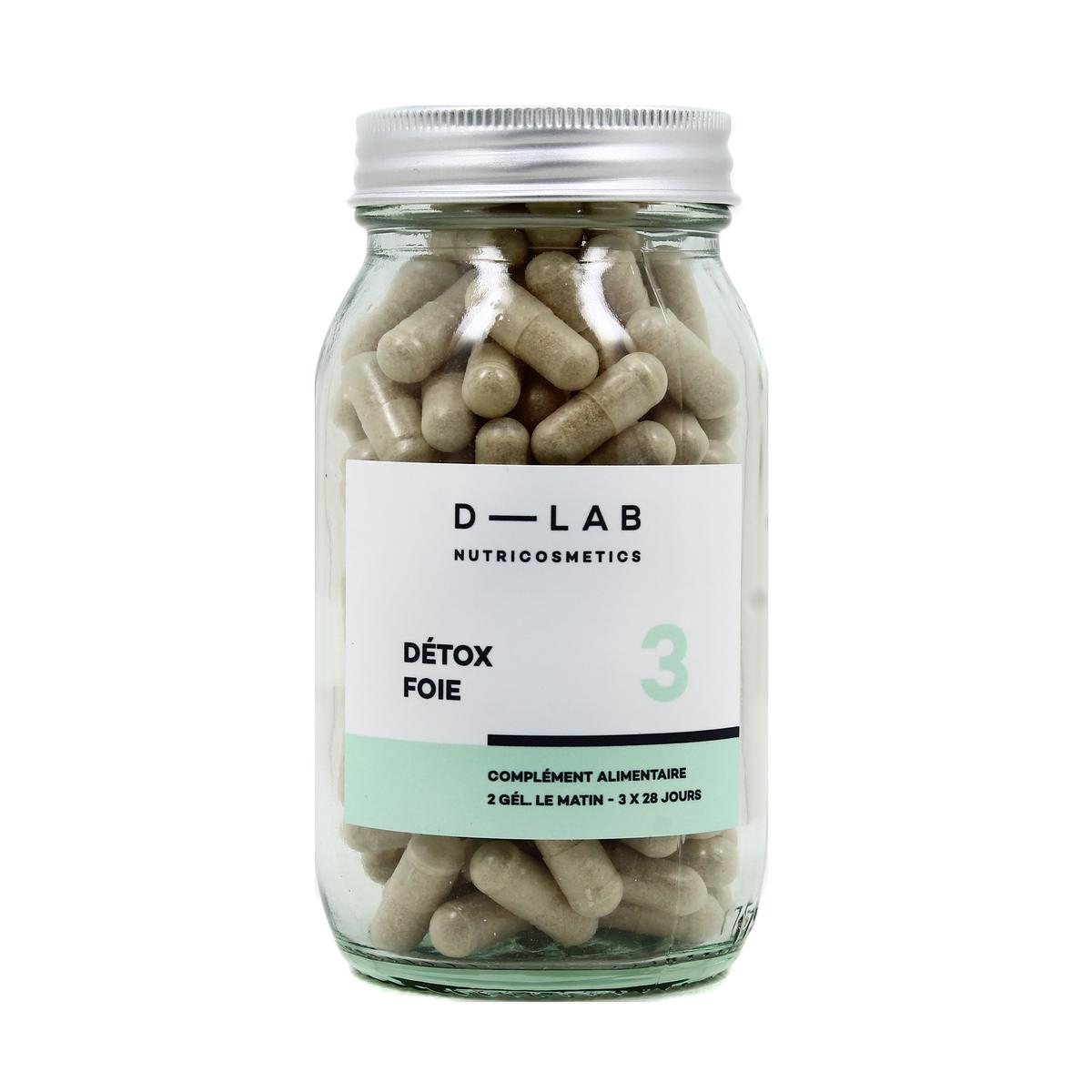 3701026311473 - D-Lab - Détox Foie - 3 mois