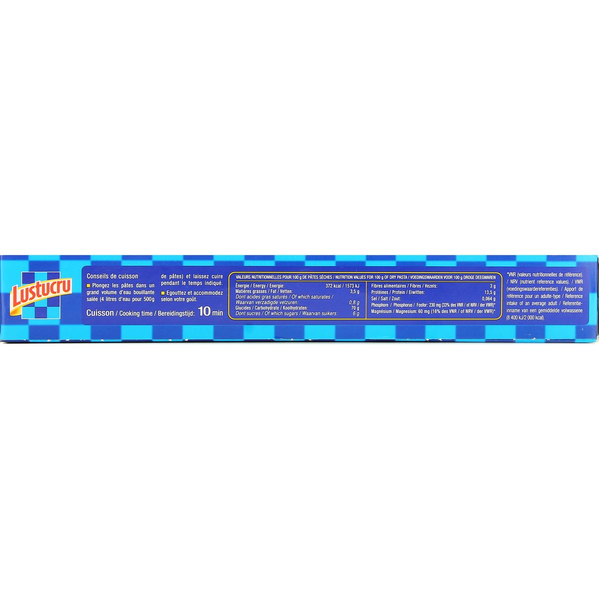 3073190102073 - Lustucru - Pâtes Spaghetti Longs aux Oeufs Frais