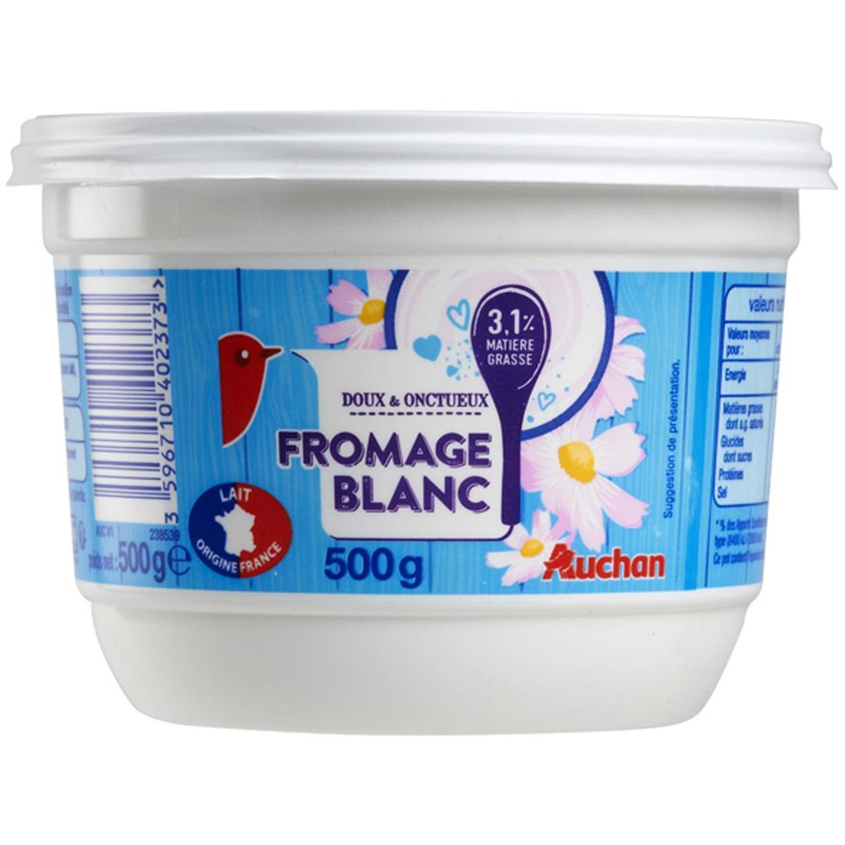 3596710402373 - Auchan - Fromage blanc 3.1%mg