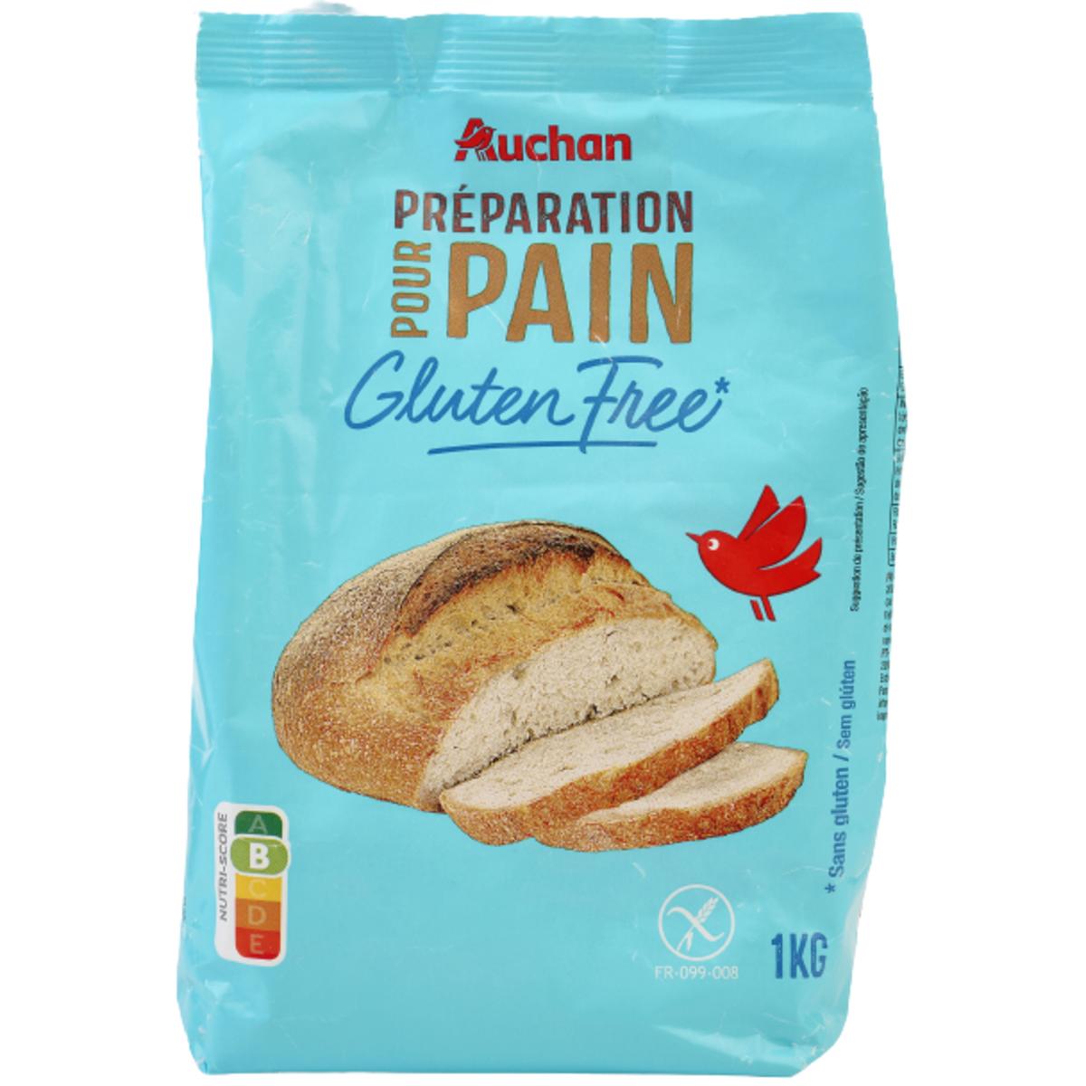 3596710382873 - Auchan - Préparation pour pain sans gluten