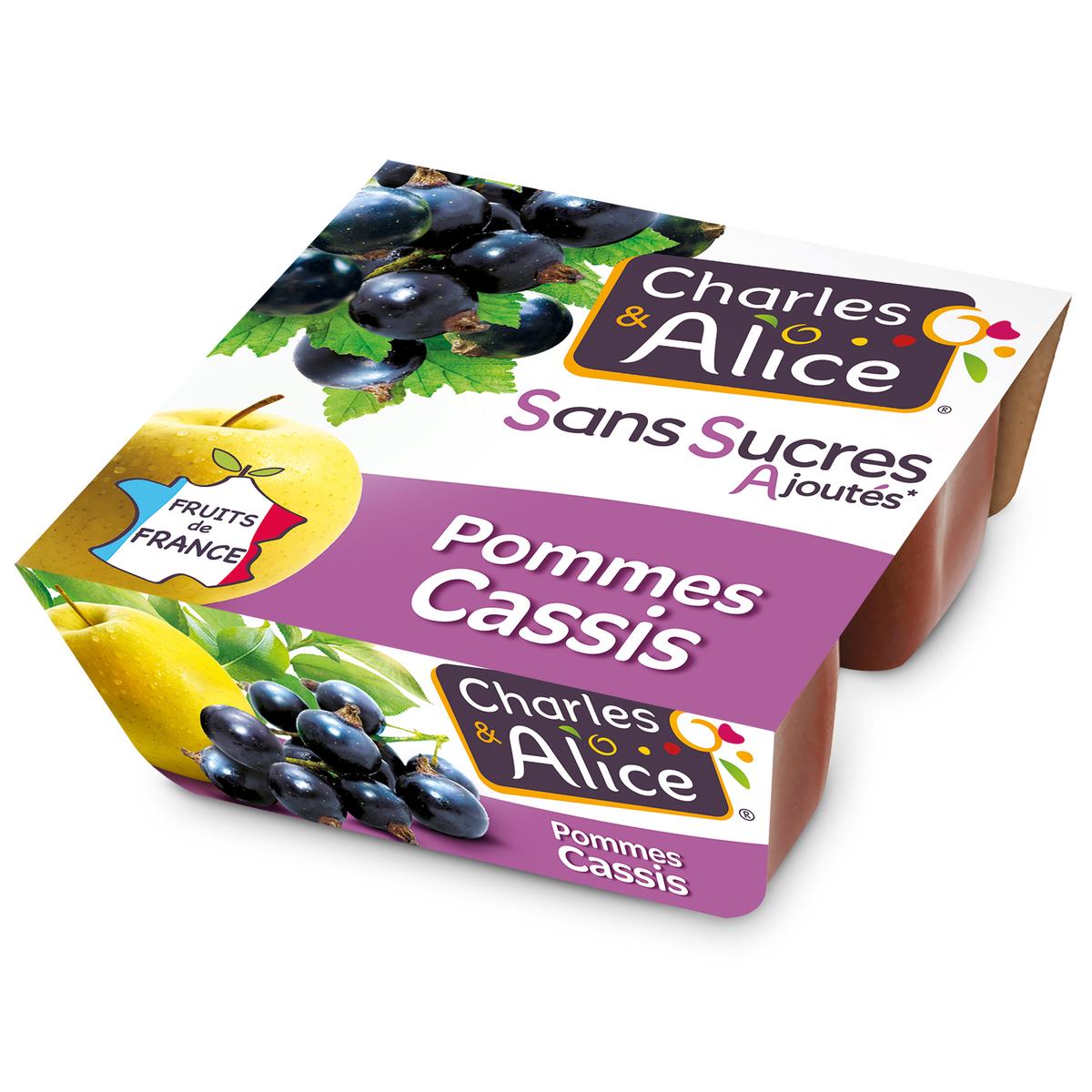 3297760097273 - Charles et Alice - Pomme Cassis Sans Sucre Ajouté