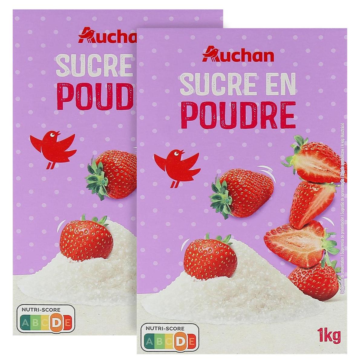 2050000408373 - Auchan - Sucre blanc en poudre
