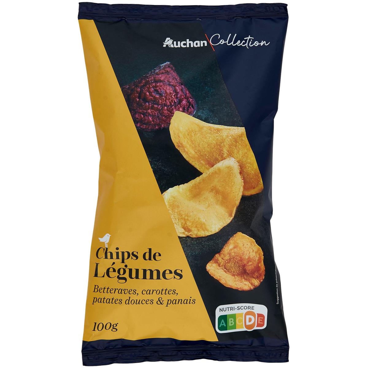 3596710431274 - Auchan Collection - Chips de légumes
