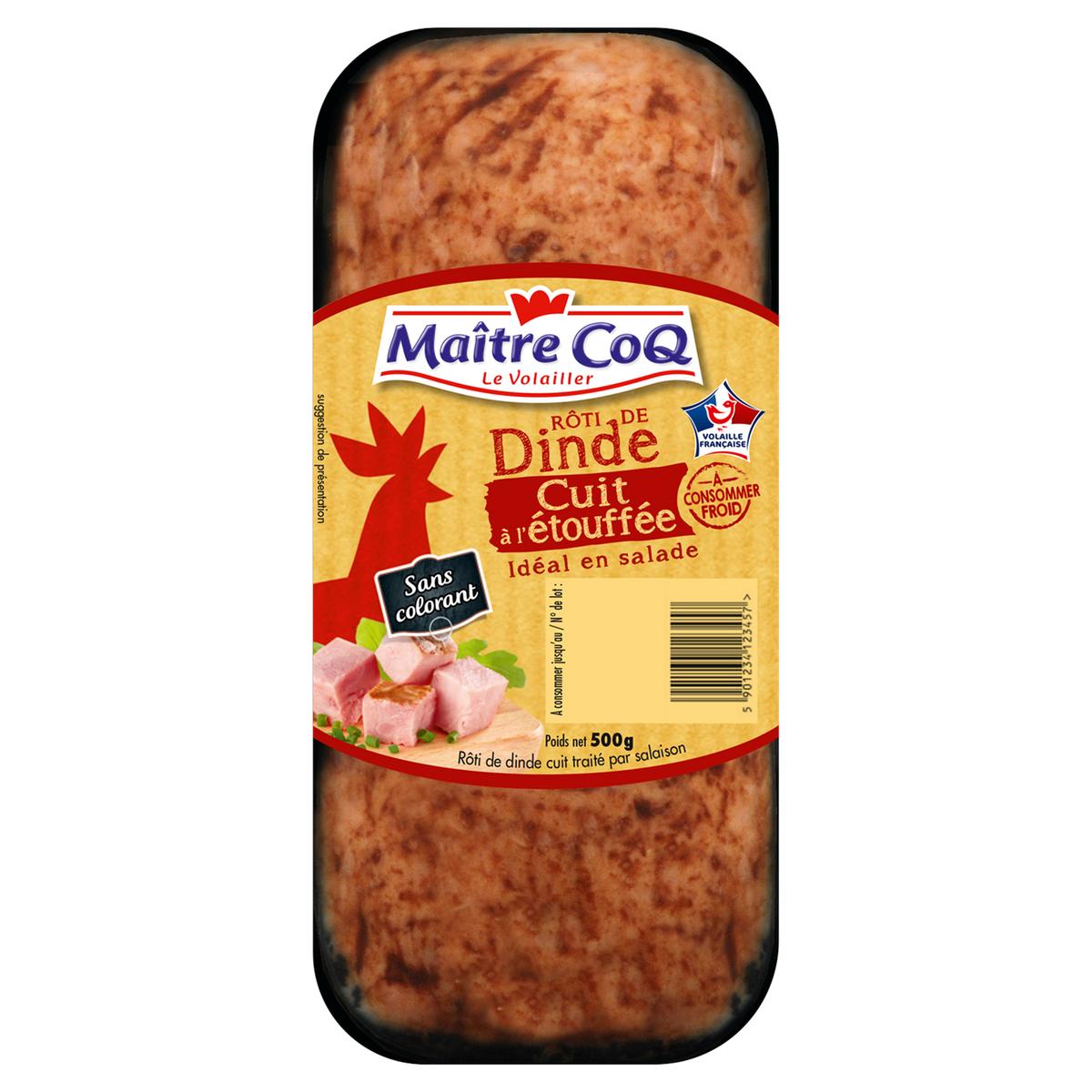 3230890001574 - Maître Coq - Rôti de Dinde Cuit Entier