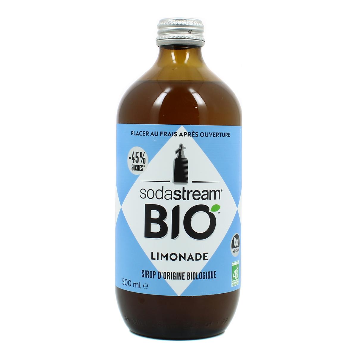 Livraison à domicile Sodastream Sirop Bio Limonade, 500ml