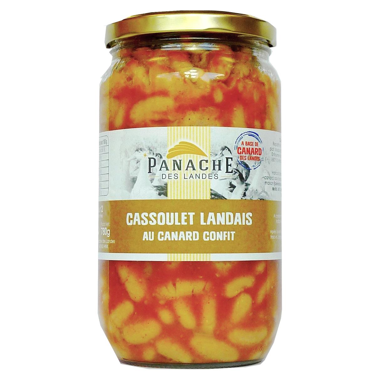 3356650003074 - Panache Des Landes - Cassoulet Landais aux manchons confits