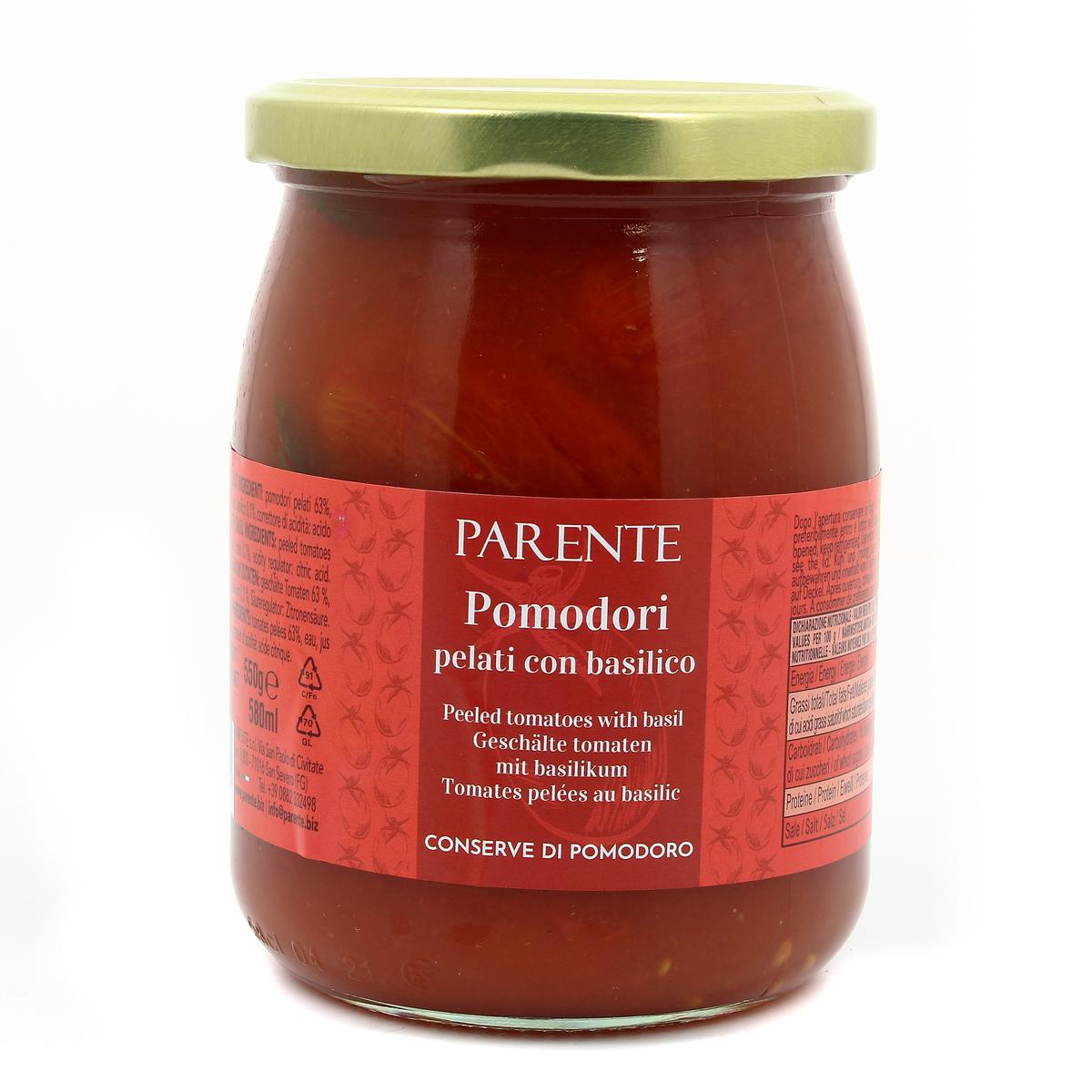 8034139273174 - Parente - Tomates pelées avec basilic