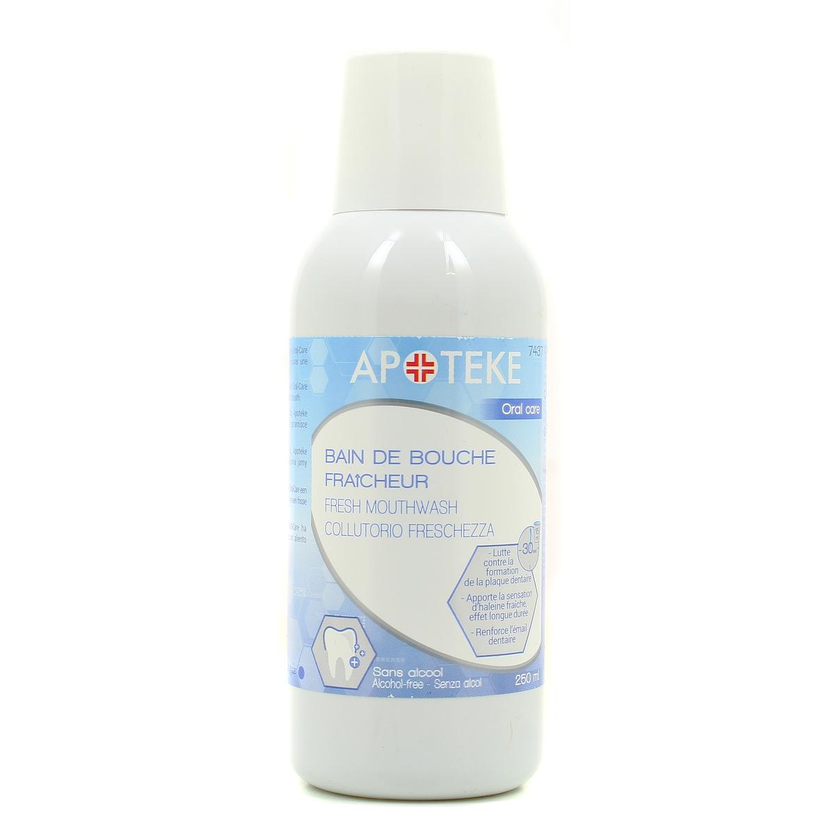 3700206774374 - Apoteke - Bain de bouche fraîcheur