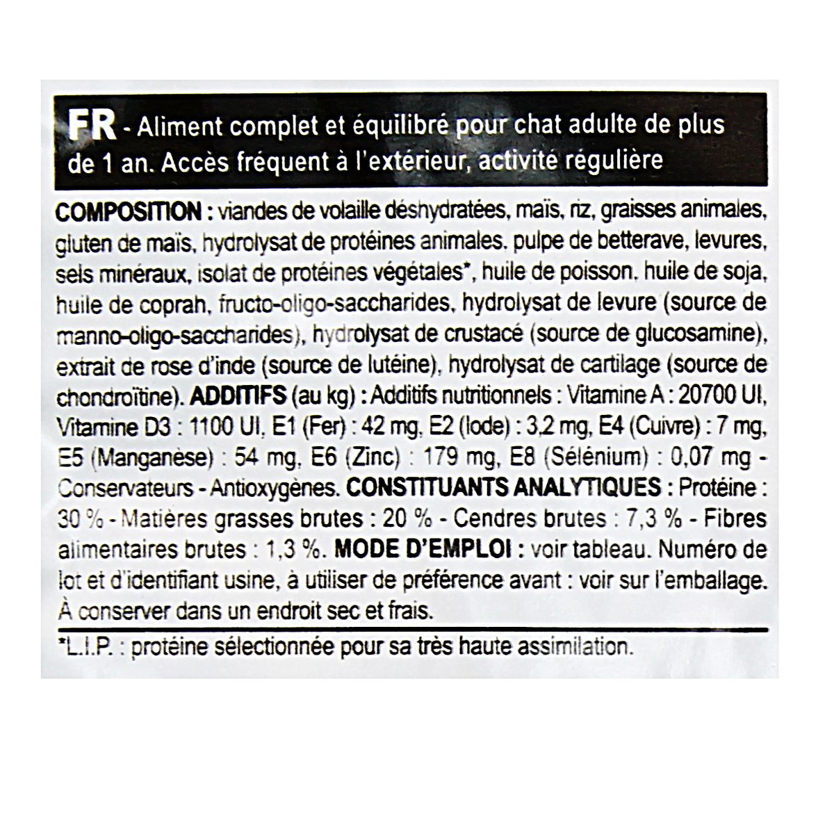 3182550707374 - Royal Canin - Croquettes Outdoor Active Life Soutien de l'Activité pour Chat Adulte d'Extérieur