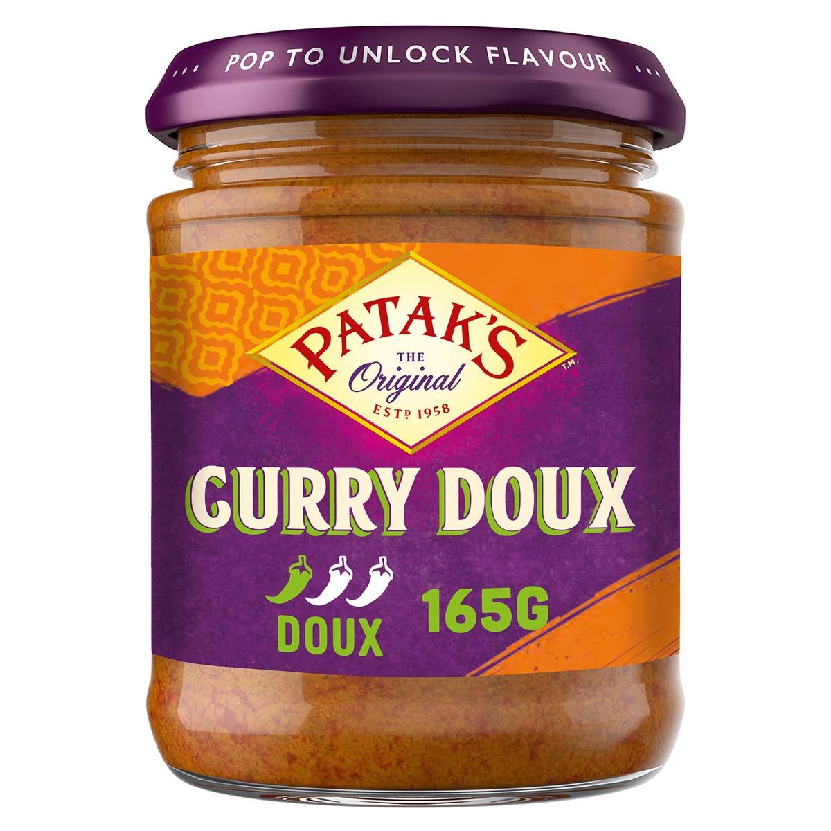 5011308700375 - Patak's Original - Pâte De Curry Doux à la coriandre, cumin et tomate