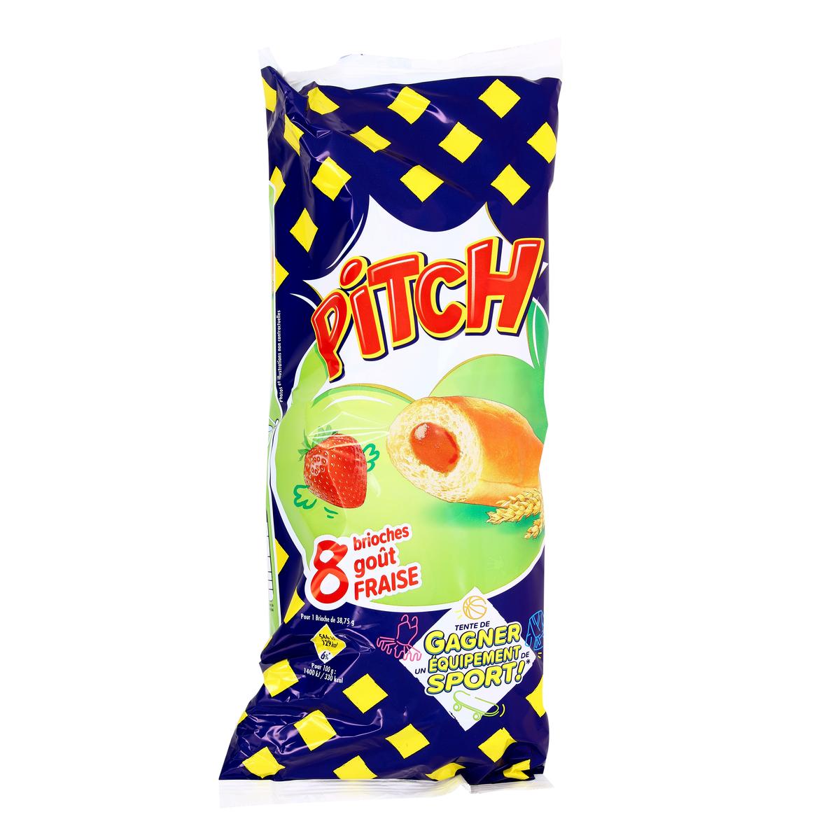 Livraison A Domicile Pasquier 8 Pitch Fourres A La Fraise 310g